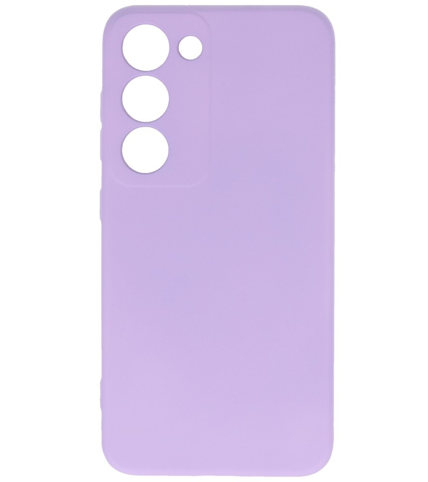 Fashion Color TPU-cover Samsung Galaxy S23 Lilla