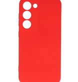 Fashion Color TPU Hoesje Samsung Galaxy S23 Plus Rood