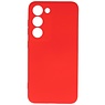 Custodia in TPU color moda per Samsung Galaxy S23 Plus rosso