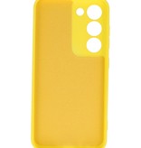 Custodia in TPU color moda per Samsung Galaxy S23 Plus gialla