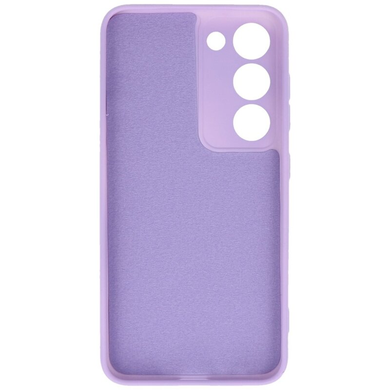 Custodia in TPU color moda per Samsung Galaxy S23 Plus viola