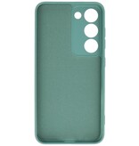 Fashion Color TPU Case Samsung Galaxy S23 Plus Dunkelgrün