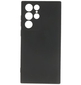 Coque en TPU Fashion Color Samsung Galaxy S23 Ultra Noir