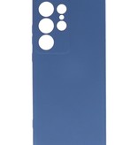 Custodia in TPU color moda per Samsung Galaxy S23 Ultra Navy