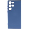 Fashion Color TPU Hoesje Samsung Galaxy S23 Ultra Navy