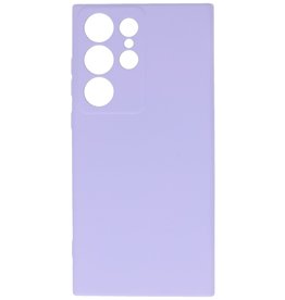 Coque en TPU Fashion Color Samsung Galaxy S23 Ultra Violet