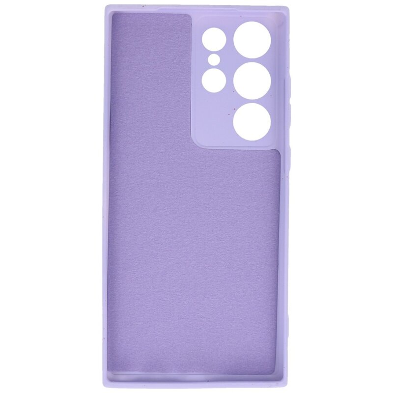 Custodia in TPU color moda per Samsung Galaxy S23 Ultra viola