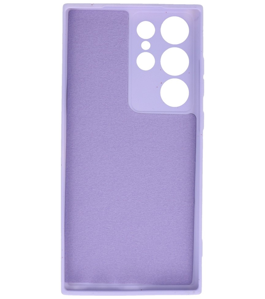 Coque en TPU Fashion Color Samsung Galaxy S23 Ultra Violet