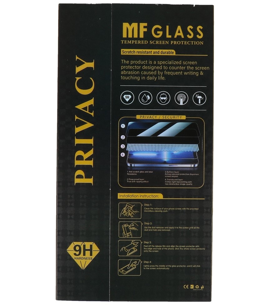 MF Privacy Tempered Glass iPhone 6 Plus - 7 Plus - 8 Plus