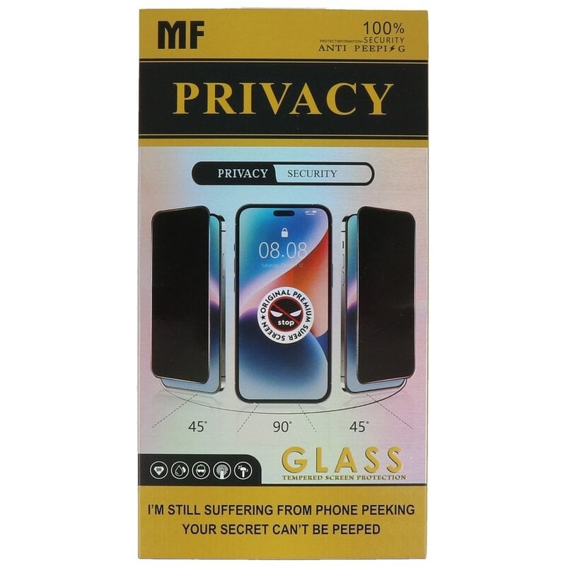 MF Glass Cristal templado de privacidad MF Galaxy A13 4G - A03 - A03s