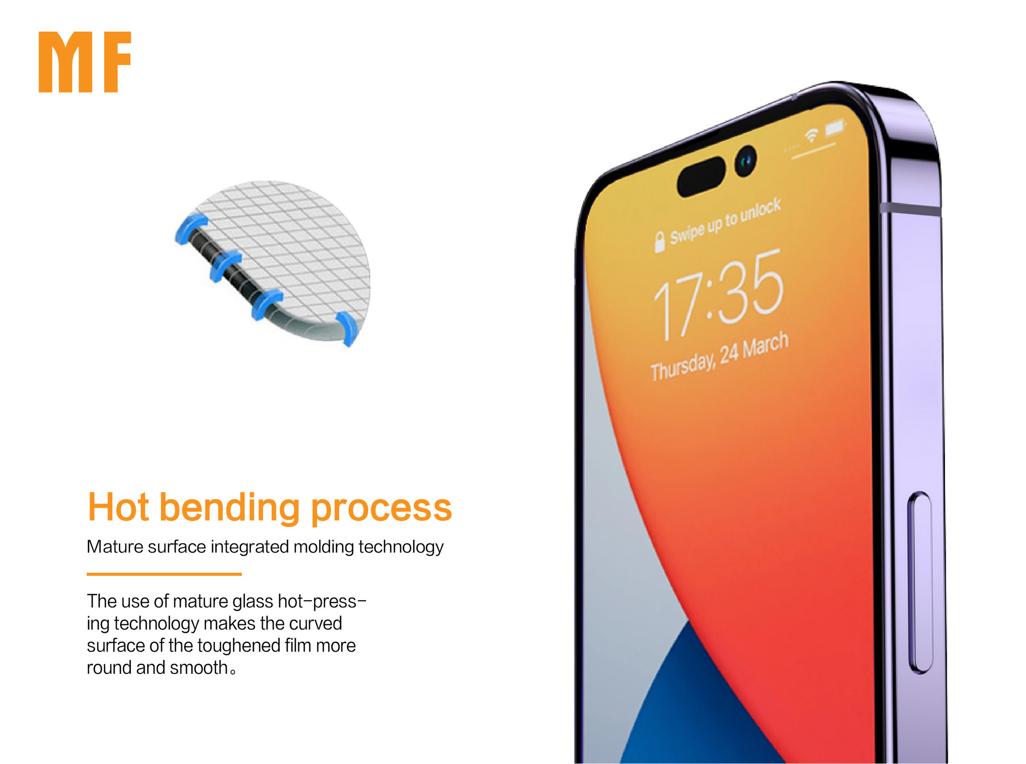 MF Full Tempered Glass voor iPhone X - Xs - 11 Pro