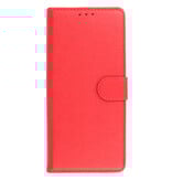 Bookstyle Wallet Cases Hoesje voor Samsung Galaxy S23 Ultra Rood