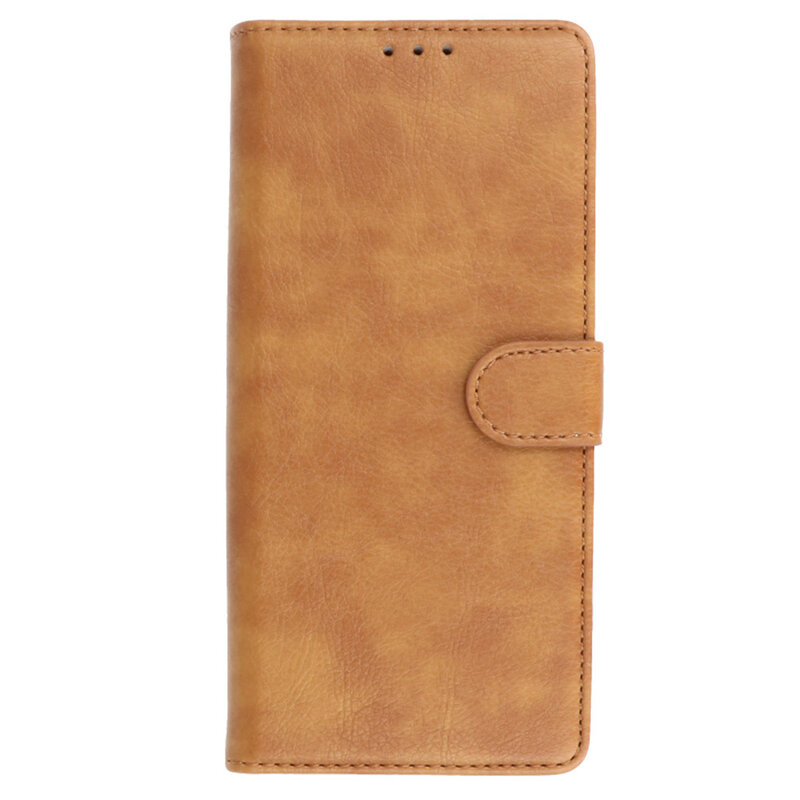 Bookstyle Wallet Cases Hülle für Samsung Galaxy S23 Ultra Braun