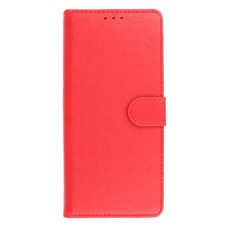 Custodie a portafoglio Bookstyle Cover per Motorola Moto G73 Rosso