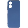 Funda de TPU Fashion Color Oppo A78 azul marino