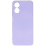 Fashion Color TPU Case Oppo A78 Purple