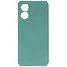 Fashion Color TPU Case Oppo A78 Dark Green