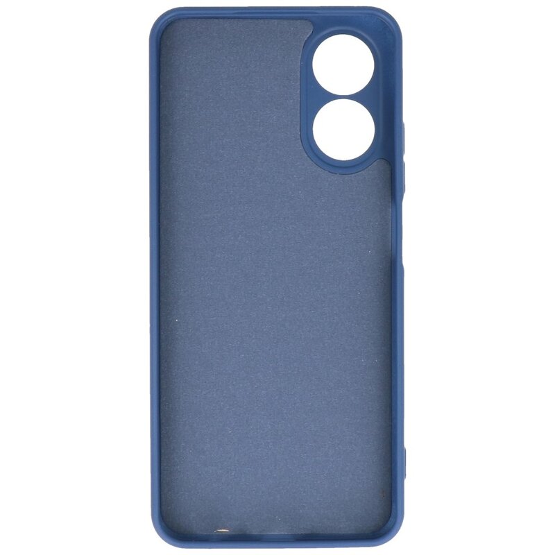 Modische farbige TPU-Hülle für Oppo Reno 8T 4G, Marineblau