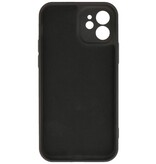 Custodia in TPU colore moda per iPhone 12 nera
