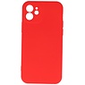 Coque TPU Fashion Color iPhone 12 Rouge