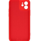 Coque TPU Fashion Color iPhone 12 Rouge