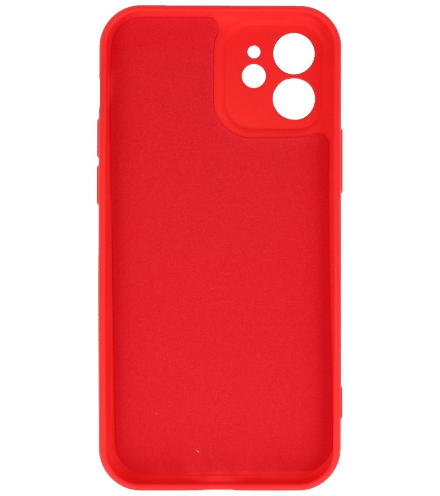 Fashion Color TPU Hoesje iPhone 12 Rood