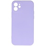 Fashion Color TPU Cover iPhone 12 Lilla