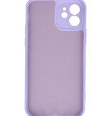 Fashion Color TPU Hoesje iPhone 12 Paars