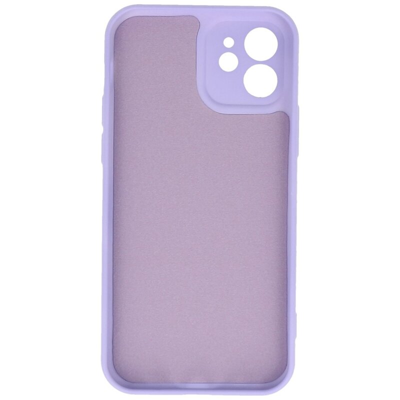 Fashion Color TPU Cover iPhone 12 Lilla