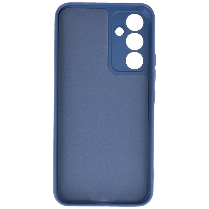 Fashion Color TPU etui til Samsung Galaxy A24 4G Navy