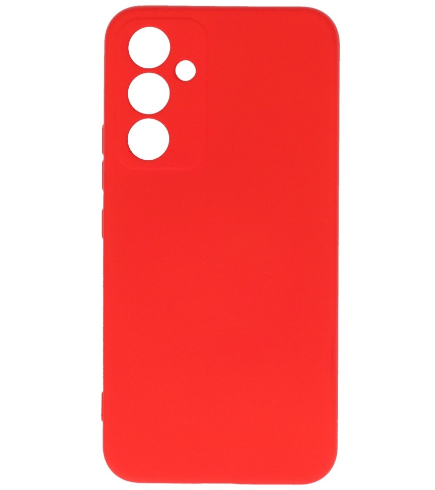 Custodia in TPU colore moda Samsung Galaxy A24 4G rosso