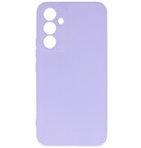 Fashion Color TPU Hoesje Samsung Galaxy A24 4G Paars