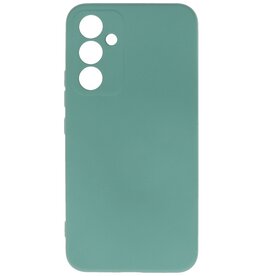 Custodia in TPU color moda per Samsung Galaxy A24 4G verde scuro