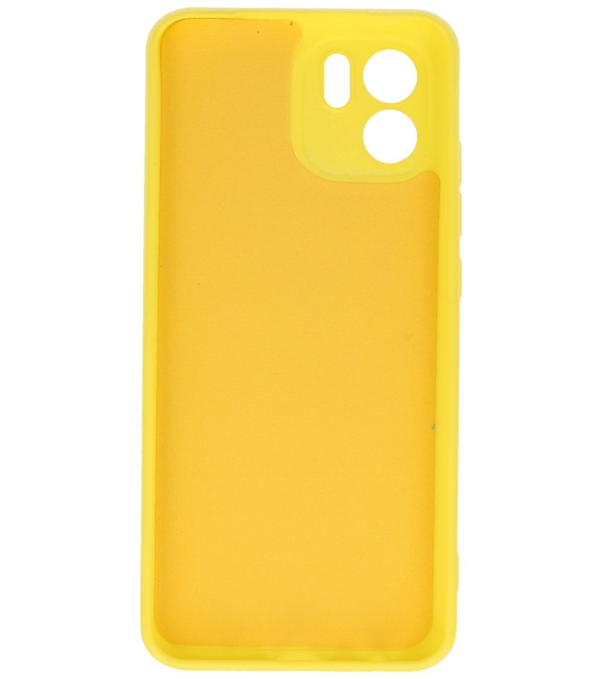 Fashion Color TPU Hoesje Xiaomi Redmi A1 Geel