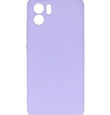 Fashion Color TPU Hoesje Xiaomi Redmi A1 Paars