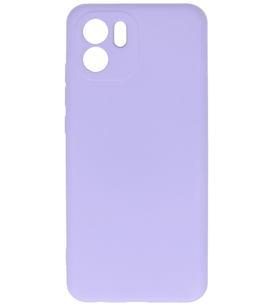 Fashion Color TPU Hoesje Xiaomi Redmi A1 Paars