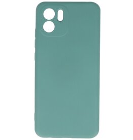 Fashion Color TPU Hoesje Xiaomi Redmi A1 Donker Groen