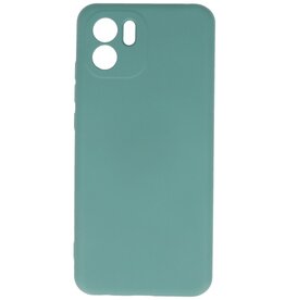 Fashion Color TPU Hülle Xiaomi Redmi A1 Dunkelgrün