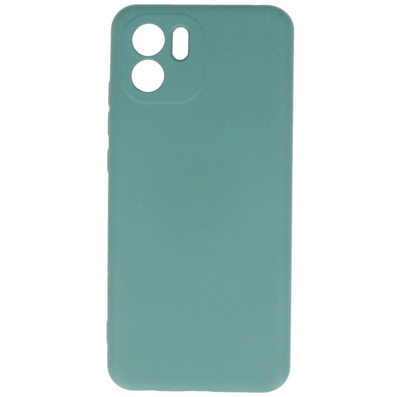 Fashion Color TPU Hülle Xiaomi Redmi A1 Dunkelgrün