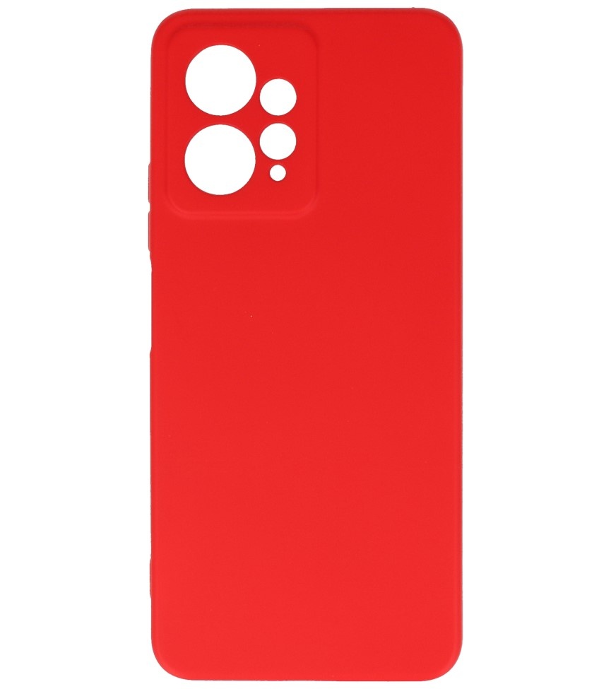 Custodia in TPU colore moda Xiaomi Redmi Note 12 4G rosso