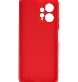 Fashion Color TPU Hoesje Xiaomi Redmi Note 12 4G Rood