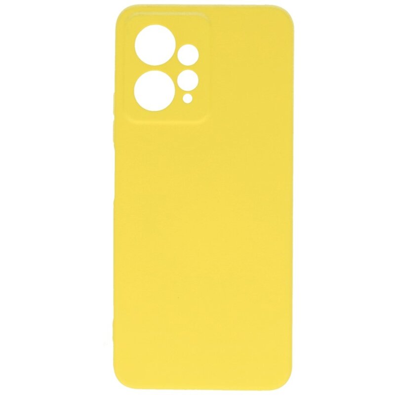 Custodia in TPU colore moda Xiaomi Redmi Note 12 4G giallo