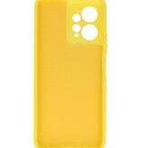 Custodia in TPU colore moda Xiaomi Redmi Note 12 4G giallo