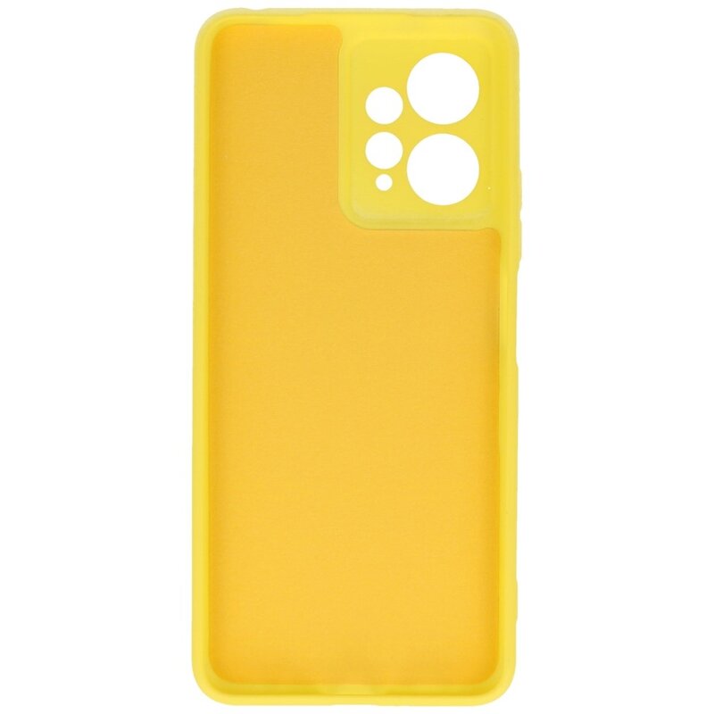 Custodia in TPU colore moda Xiaomi Redmi Note 12 4G giallo