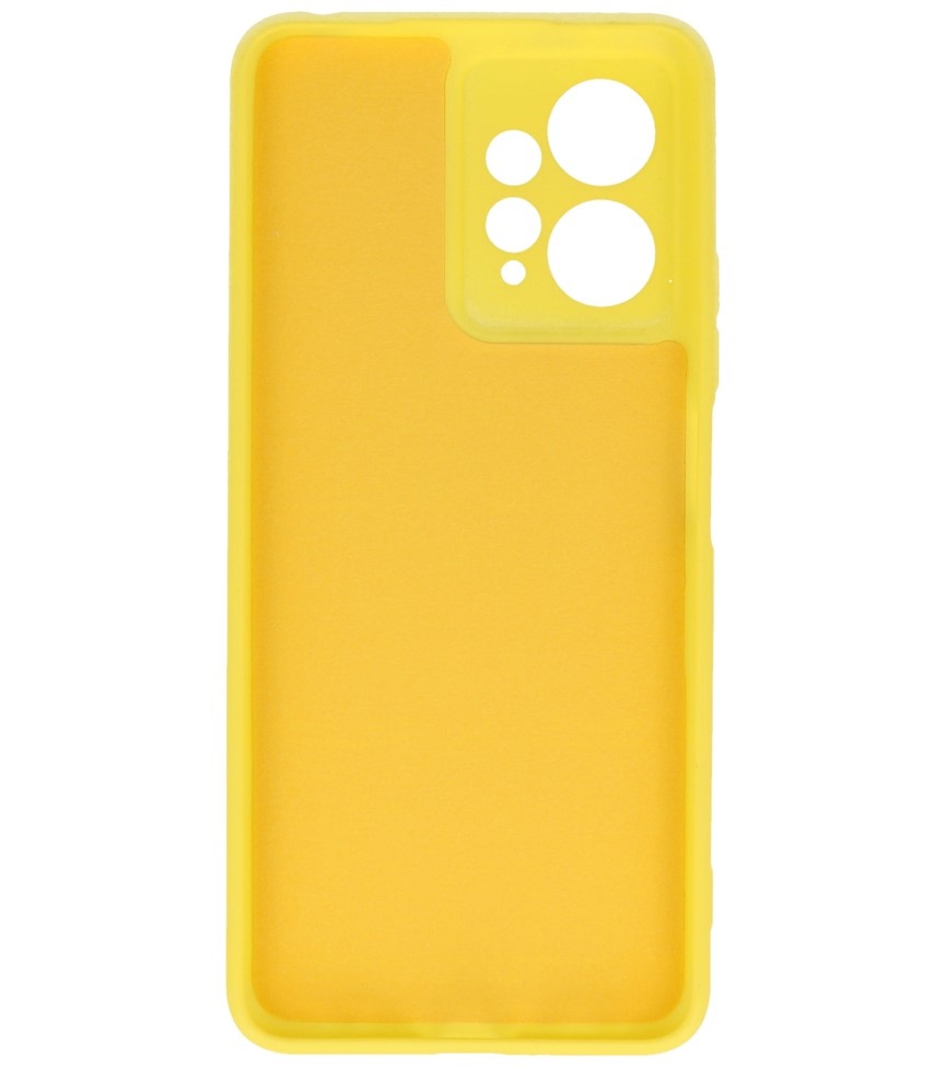 Coque TPU Fashion Color Xiaomi Redmi Note 12 4G Jaune
