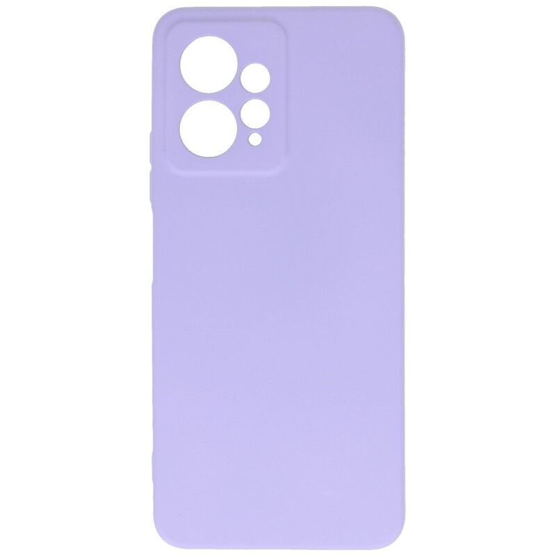 Fashion Color TPU Hülle Xiaomi Redmi Note 12 4G Lila