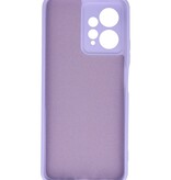 Fashion Color TPU Case Xiaomi Redmi Note 12 4G Purple