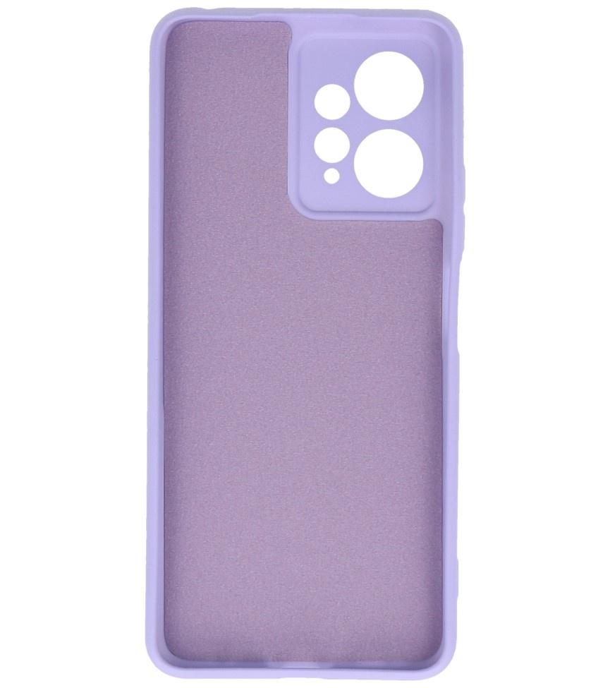 Funda TPU Color Moda Xiaomi Redmi Note 12 4G Púrpura