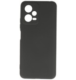 Fashion Color TPU Hülle Xiaomi Redmi Note 12 5G / Poco X5 Schwarz