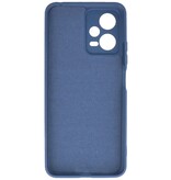 Modische farbige TPU-Hülle für Xiaomi Redmi Note 12 5G / Poco X5, Marineblau
